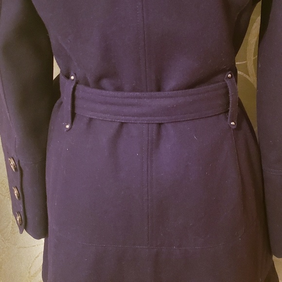 Miss Sixty Plum Coat size M - Picture 5 of 8